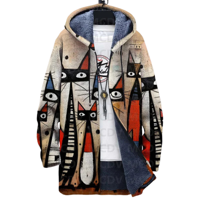 Kiara™ | Cardigan luxueux à l’inspiration artistique